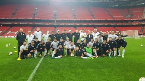 "Заря" обыграла "Атлетик" в матче группового этапа Лиги Европы