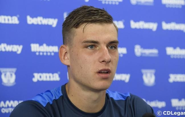 Лунин останется в "Леганесе" до окончания сезона