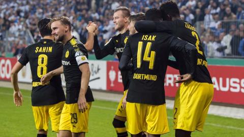 Ярмоленко з пенальті забиває за "Боруссію" у матчі Кубка Німеччини