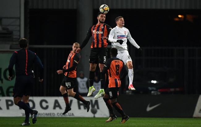 "Заря" не смогла одолеть "Шахтер" в матче Кубка Украины