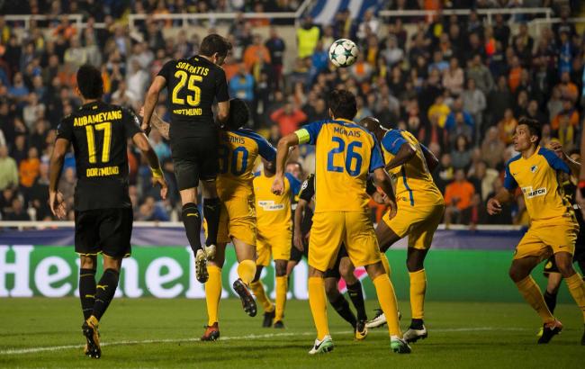 УЄФА відкрив дисциплінарну справу після матчу АПОЕЛ - "Боруссія"