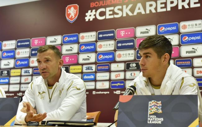 Шевченко назвав остаточну заявку збірної України на матч проти Чехії
