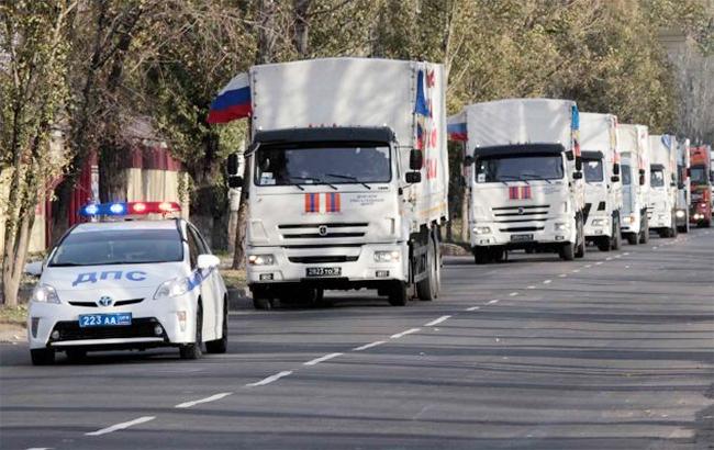 МЗС висловило протест через незаконний в'їзд в Україну 21 автомобіля "гумконвою" РФ
