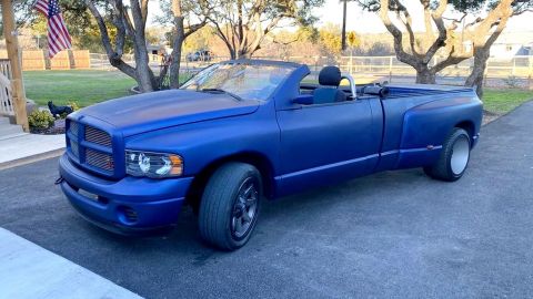 Пикап Dodge Ram превратили в экстравагантный кабриолет