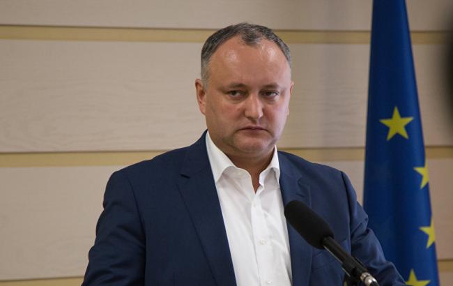 Відкликання посла Молдови в РФ: Додон має намір обговорити ситуацію з прем'єром