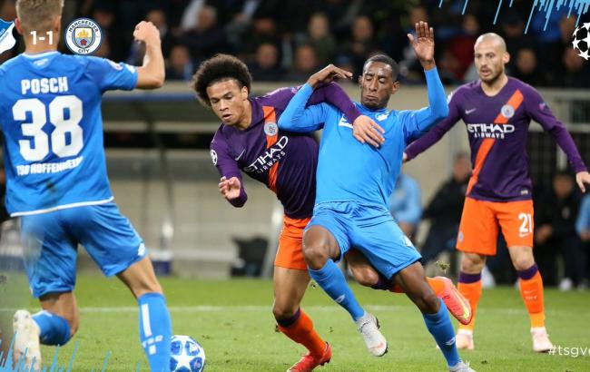"Манчестер Сити" пропустил самый быстрый в своей истории гол в Лиге чемпионов