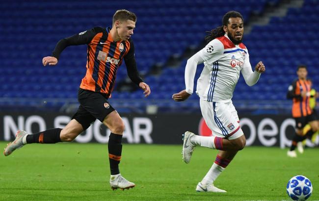 "Шахтер" упустил победу над "Лионом" в Лиге чемпионов