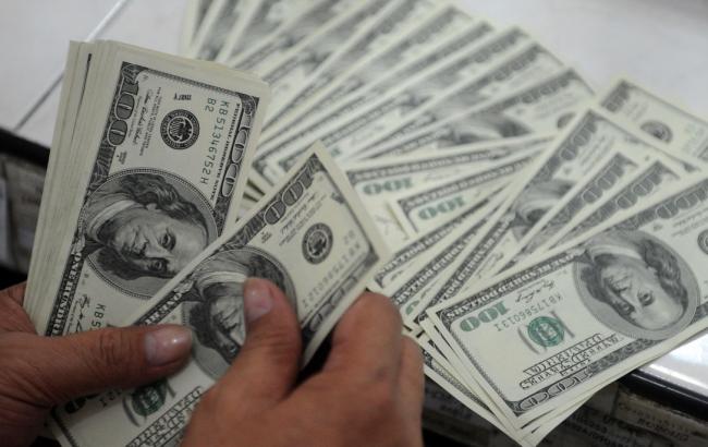 Готівковий курс долара в продажу виріс до 25,23 гривень за долар