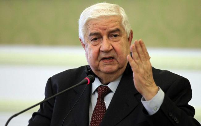 Глава МЗС Сирії вимагає вивести з країни війська Туреччини, США та Франції