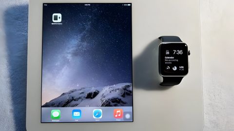 Привет из 2014 года. Коллекционер поделился редкими снимками пробной версии iPad для Apple Watch