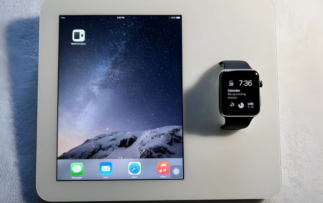 Привет из 2014 года. Коллекционер поделился редкими снимками пробной версии iPad для Apple Watch