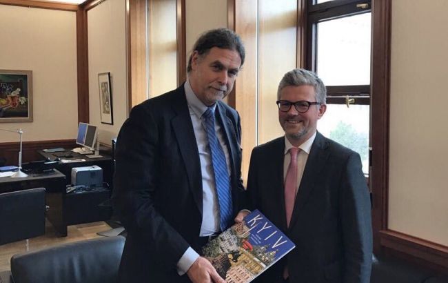 Госсекретарь МИД Германии завтра посетит Киев