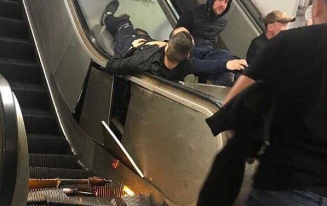В Италии при обрушении эскалатора в римском метро пострадали 10 человек