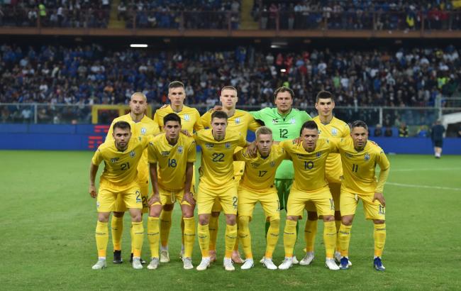Сборная Украины попала во вторую корзину при жеребьевке отбора Евро-2020