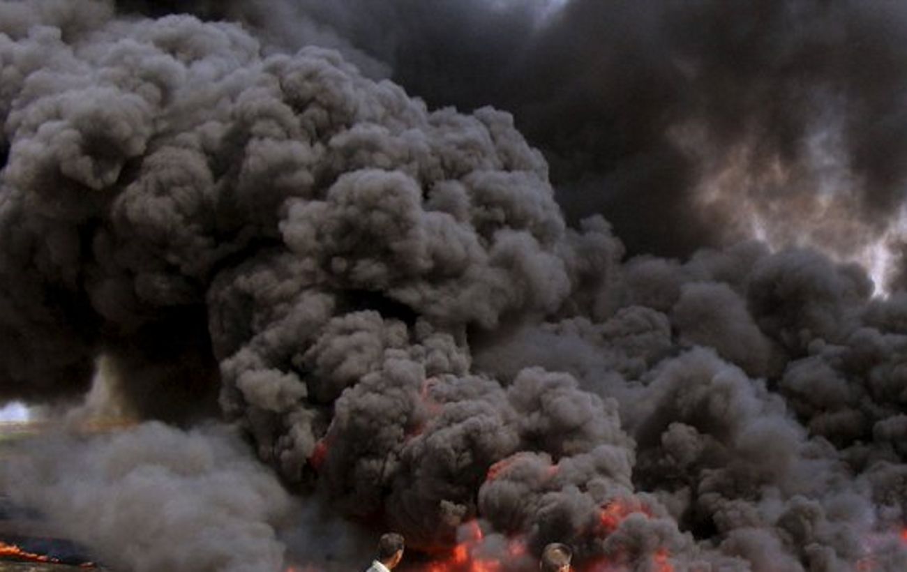 В Турции произошел мощный взрыв на нефтепроводе Киркук-Джейхан