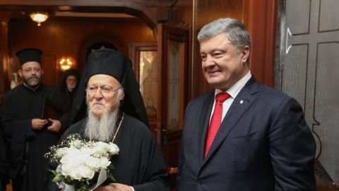 Обнародован текст соглашения Порошенко и Варфоломея