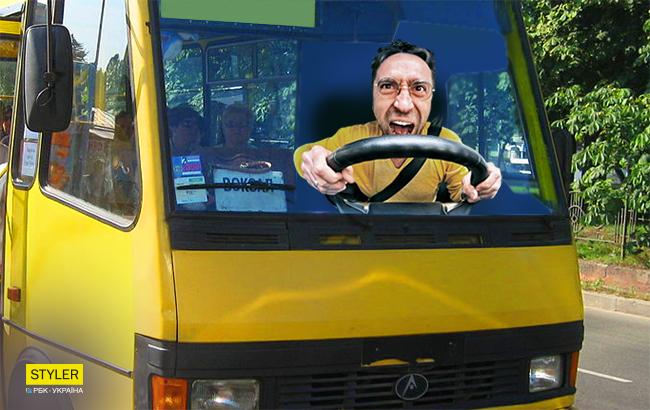 "Закрий рот": водій тернопільської маршрутки грубіянить і обзиває пасажирів (фото)