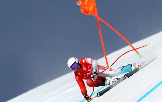 Олимпийские игры-2022: швейцарец одержал победу в скоростном спуске