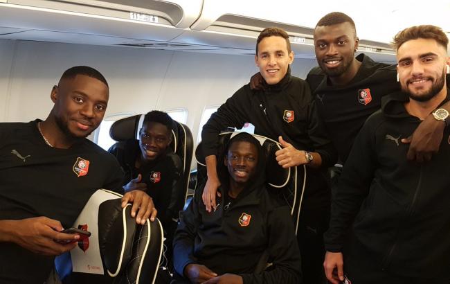 "Ренн" вылетел на матч с "Динамо" в составе 20 футболистов