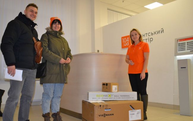 "Черниговгаз": клиенты могут купить газовые котлы в 104.ua Клиентских пространствах