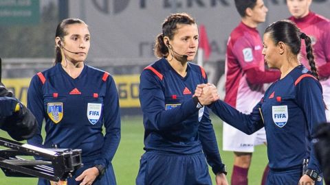 Украинские арбитры назначены на матч 1/4 финала женской Лиги чемпионов