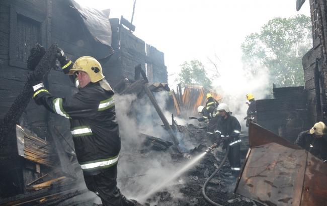 Во Львовской области загорелась церковь