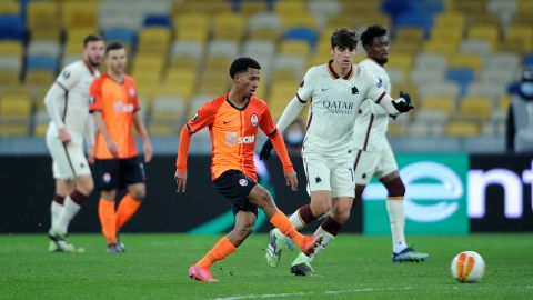 "Шахтер" во второй раз проиграл "Роме" и вылетел из Лиги Европы