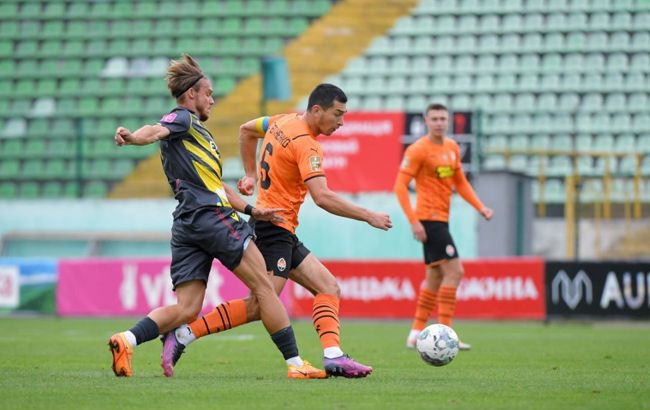 "Шахтар" у меншості дотиснув "Рух" у виїзному матчі УПЛ