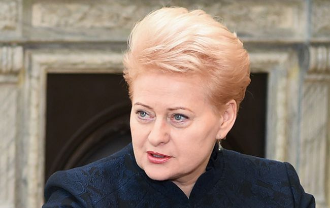 Під час навчань У Білорусі РФ вчить свою армію атакувати Захід, - Грібаускайте