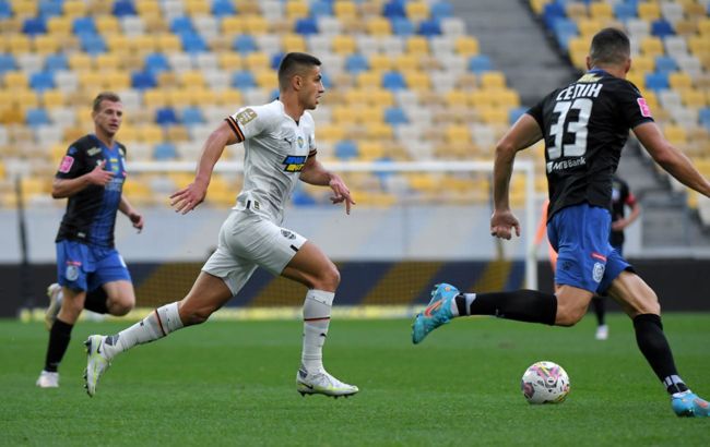 "Шахтер" в добавленное время вырвал победу над "Черноморцем" в Премьер-лиге