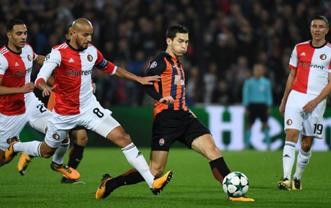 "Шахтер" – "Фейеноорд": анонс матча Лиги Европы