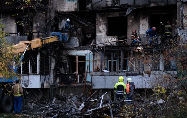 В Києві знову зросла кількість постраждалих після нічної атаки "Шахедів"