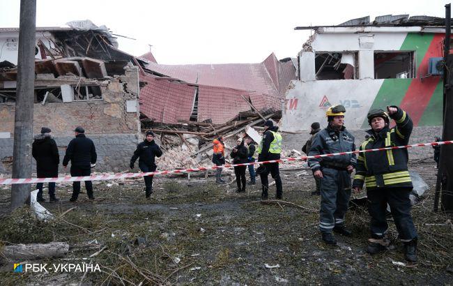 Як виглядає спорткомплекс "Локомотив" у Києві після ракетної атаки: фото, відео