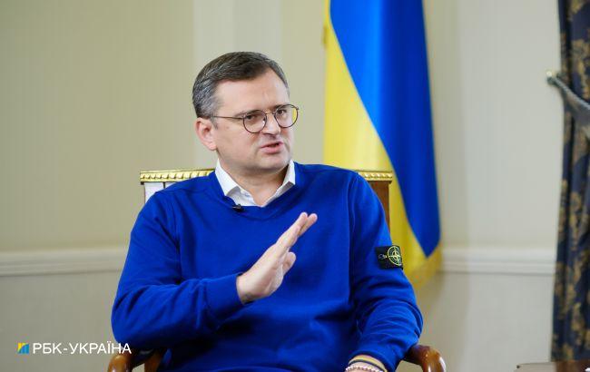 Кулеба: передача Україні всієї необхідної зброї - питання часу