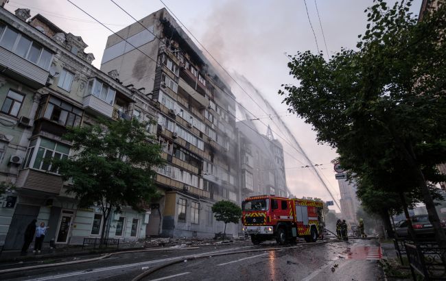 Ночная атака на Киев: количество пострадавших возросло до 25