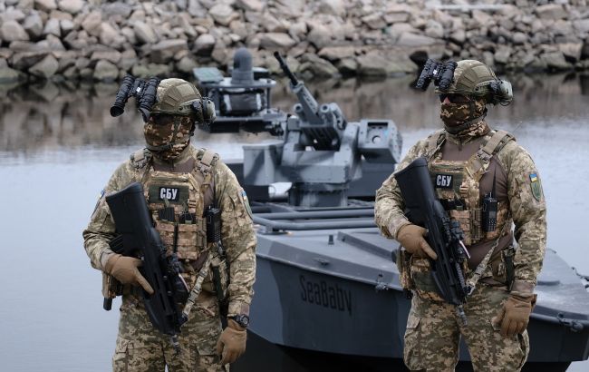 "Ця зброя змінила війну на морі". СБУ представила новітні дрони Sea Baby