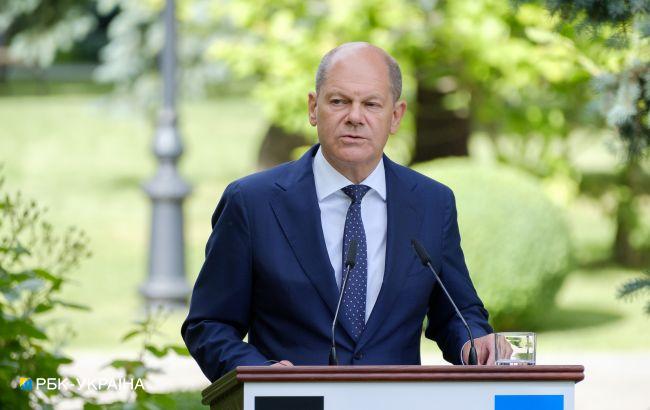 Шольц надеется на единогласное решение ЕС по статусу кандидата для Украины