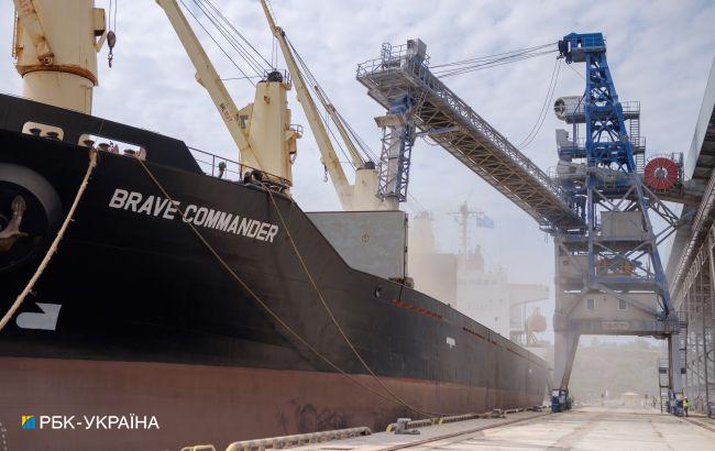 Антирекордный показатель. Украина заявила о снижении выходов судов с зерном из-за действий РФ