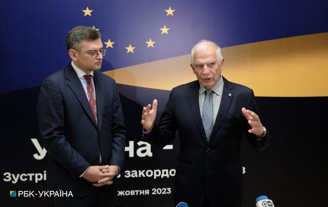 Кулеба і Боррель: підтримка України - не "прозахідна" позиція, а заперечення терору