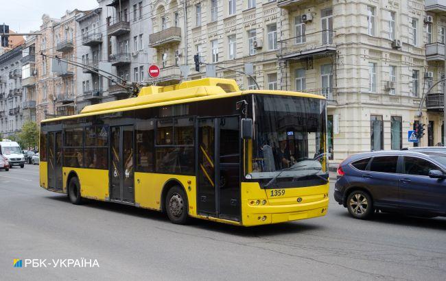 У Києві відновлюють роботу три тролейбусні маршрути