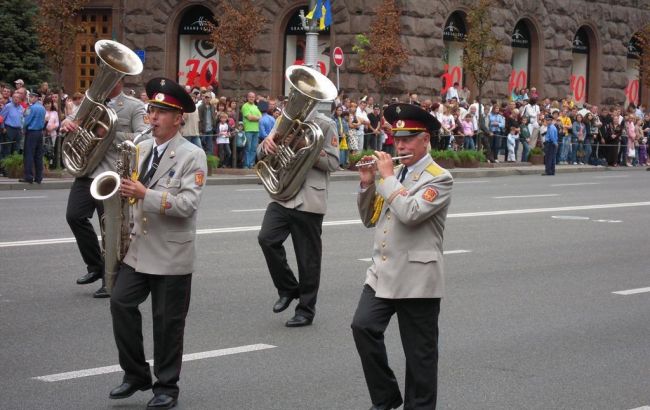 У Києві 16 серпня обмежать рух по Хрещатику через репетицію параду