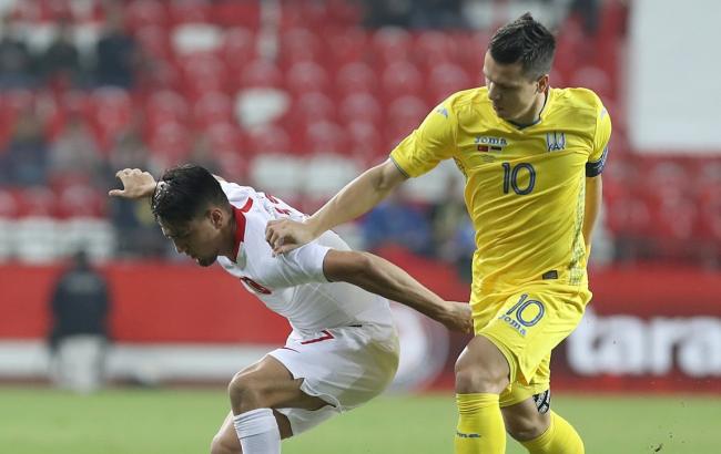 Збірна України завершила рік нічиєю в товариському матчі з Туреччиною