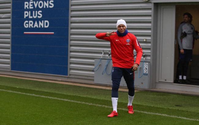 Нападаючий ПСЖ Мбаппе пропустить матч з "Реалом" через травму