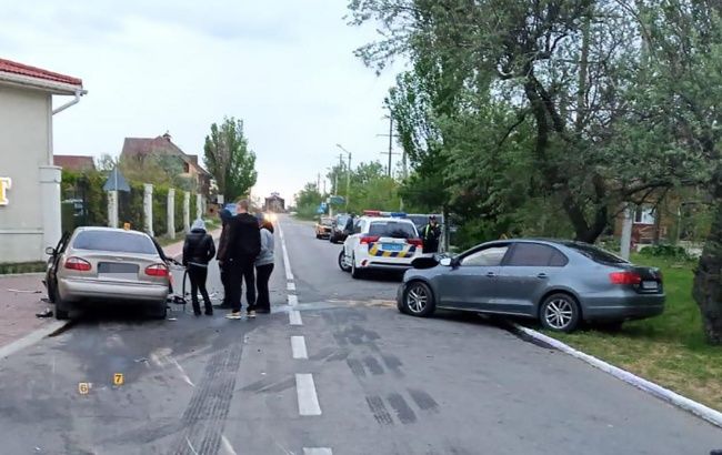 В Запорожской области Lanos столкнулся с Volkswagen, есть жертвы