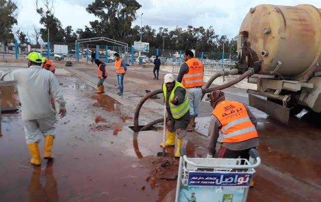 У Лівії затопило аеропорт Бенгазі