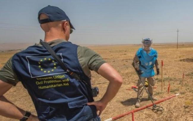 ЕС приветствует принятие ВР закона о разминировании Донбасса