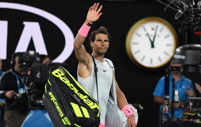 Надаль не зміг дограти матч 1/4 фіналу Australian Open