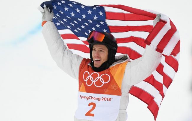 Сноубордист Шон Уайт завоював 100 золото для США в історії зимових Олімпіад