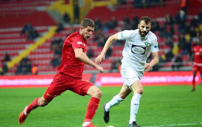 Кравец забил дебютный гол за "Кайсериспор"