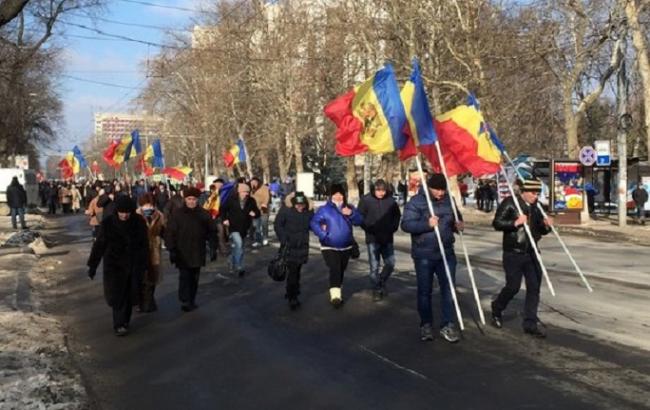 Протести в Молдові: у Кишиневі розпочався антиурядовий мітинг